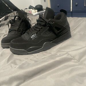 jordan 4 black cats size twelve got them off stockx big discount